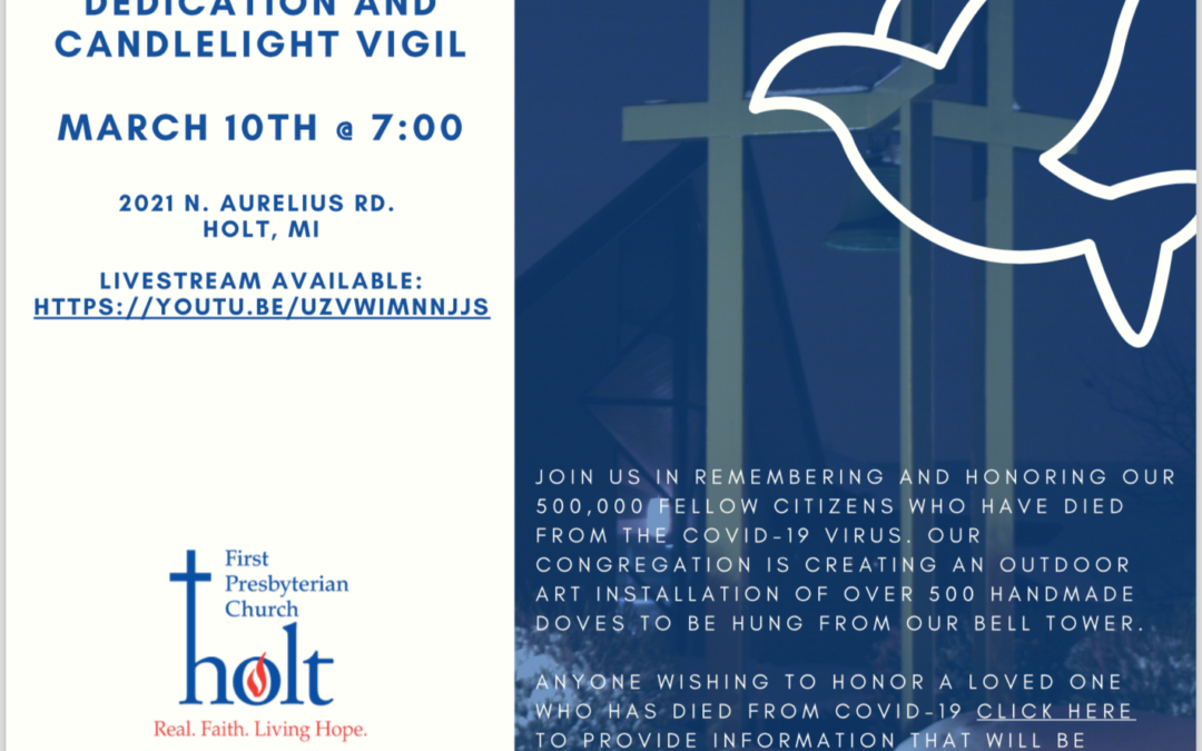 JOIN: Pandemic Memorial Planned by First Presbyterian Church of Holt