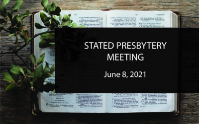 NOTE: Key dates, activities preparing for 6/8 Stated Meeting