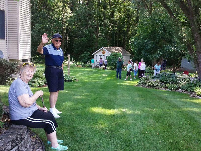 NOTE: Garden show & tour helped fund property improvements at Pennfield