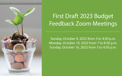 ATTEND: 2023 Proposed Budget Zoom Conversations