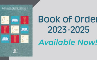 ORDER: Copies of the 2023-25 Book of Order at bulk rate