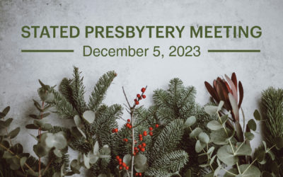 Registration and Key Dates for December 5, 2023 Stated Meeting