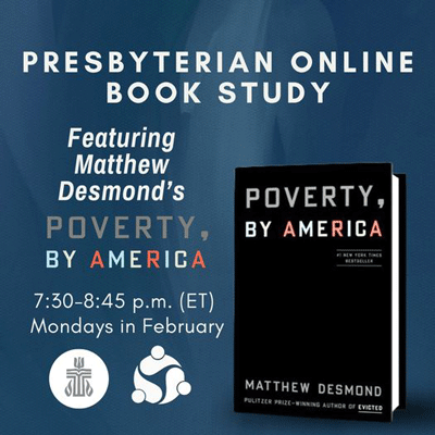 Register for free online PC(USA) book study of “Poverty, by America”