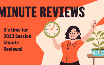Reminder: Two Opportunities Left for Minute Reviews