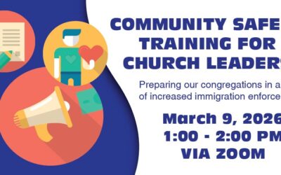Community Safety Training for Church Leaders