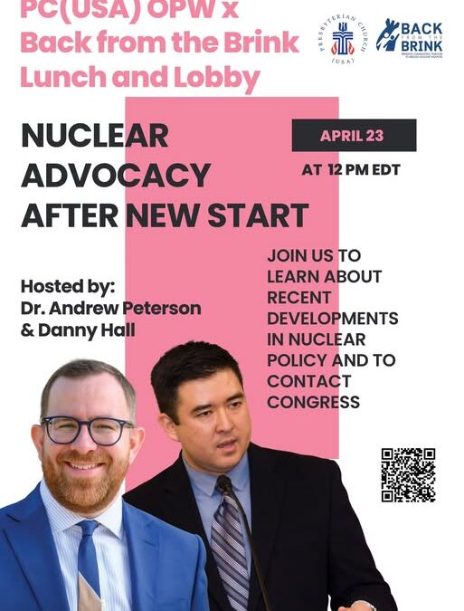 PC(USA) Lunch and Lobby Opportunity: April 23, 2026